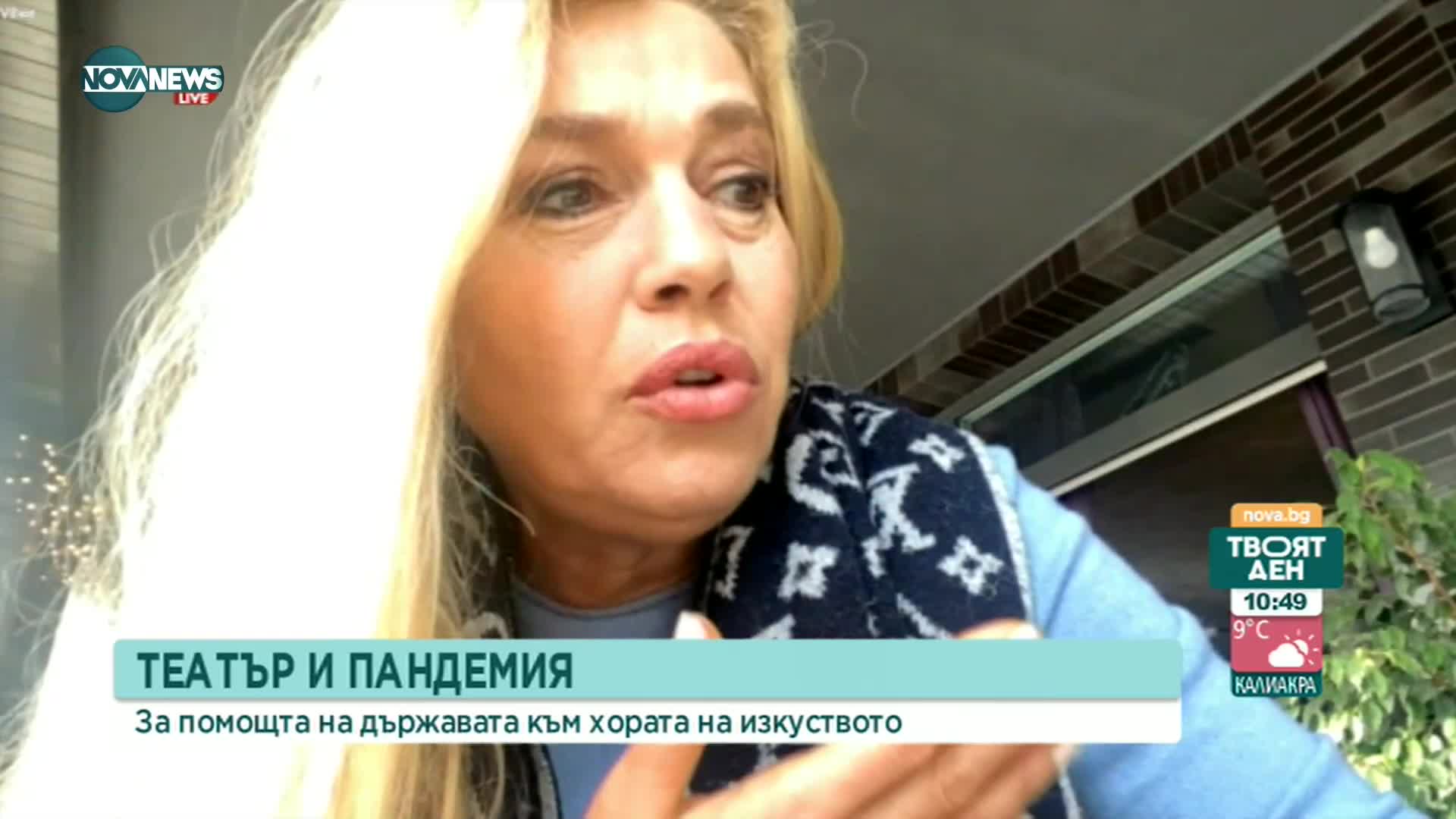 Театрите оцеляват в условия на здравна и икономическа криза