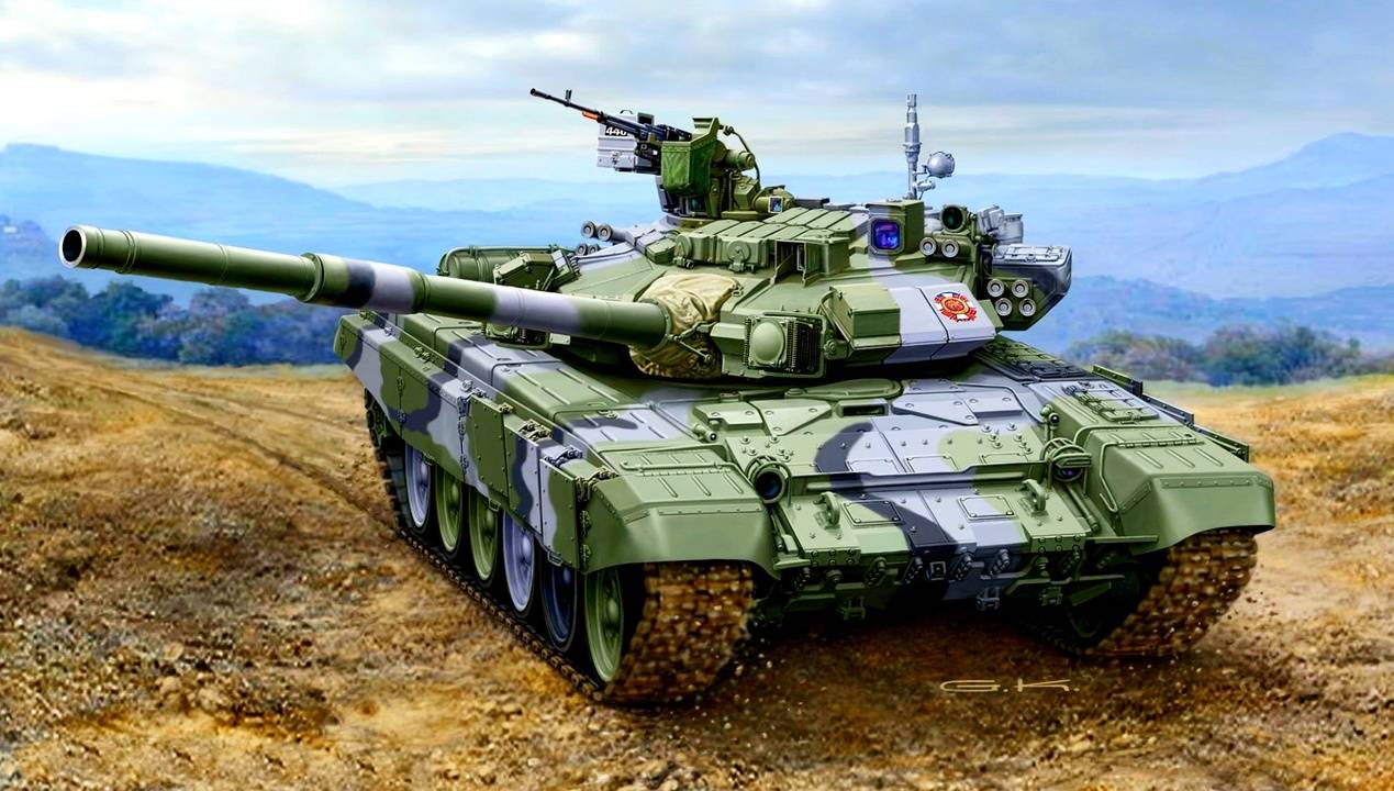 Танкът Т90-СМ най-новият железният коз на Русия