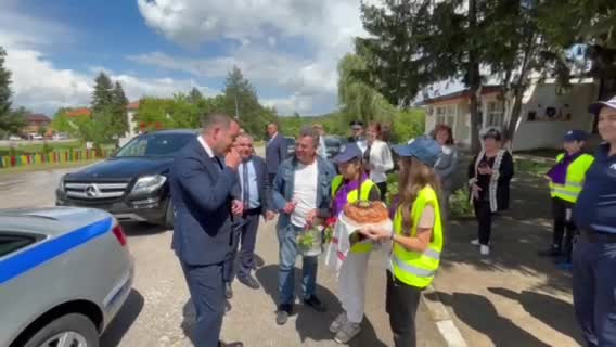 Стоянов предостави полицейски автомобил за нуждите на участъка в Балван