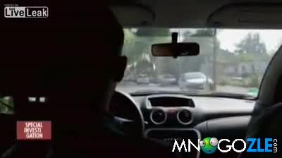 Престъпник се спасява като на филм