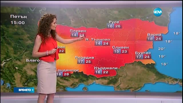 Прогноза за времето (03.06.2016 - обедна емисия)