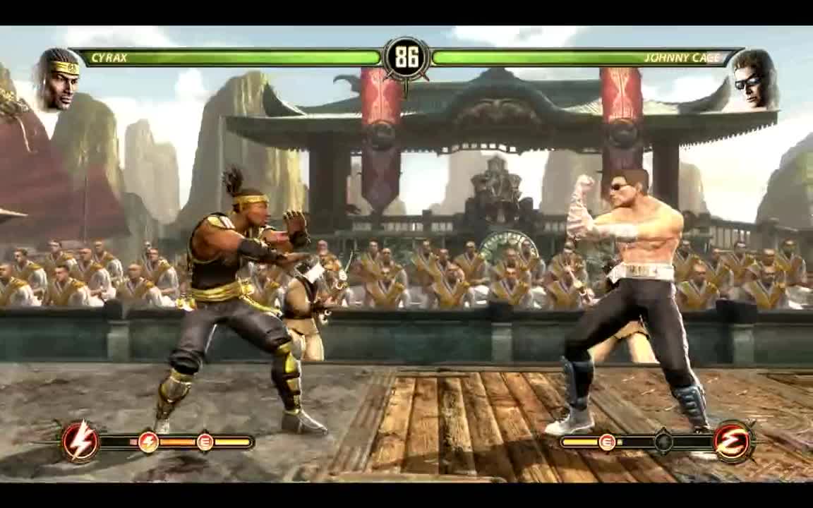 Mortal Kombat 9 - Трошене на кости