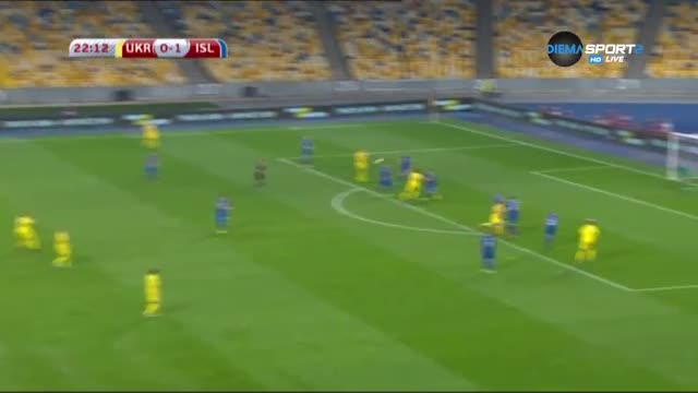Украйна - Исландия 1:1, световна квалификация, група I