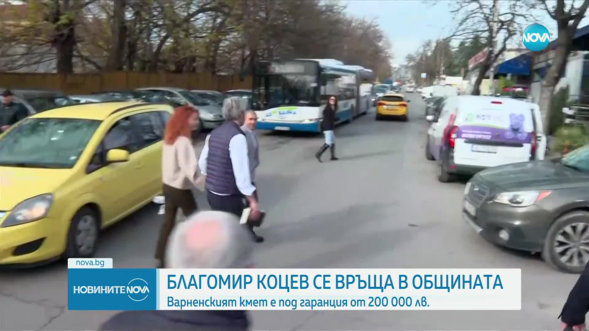 Благомир Коцев се връща на работното си място в общината във Варна