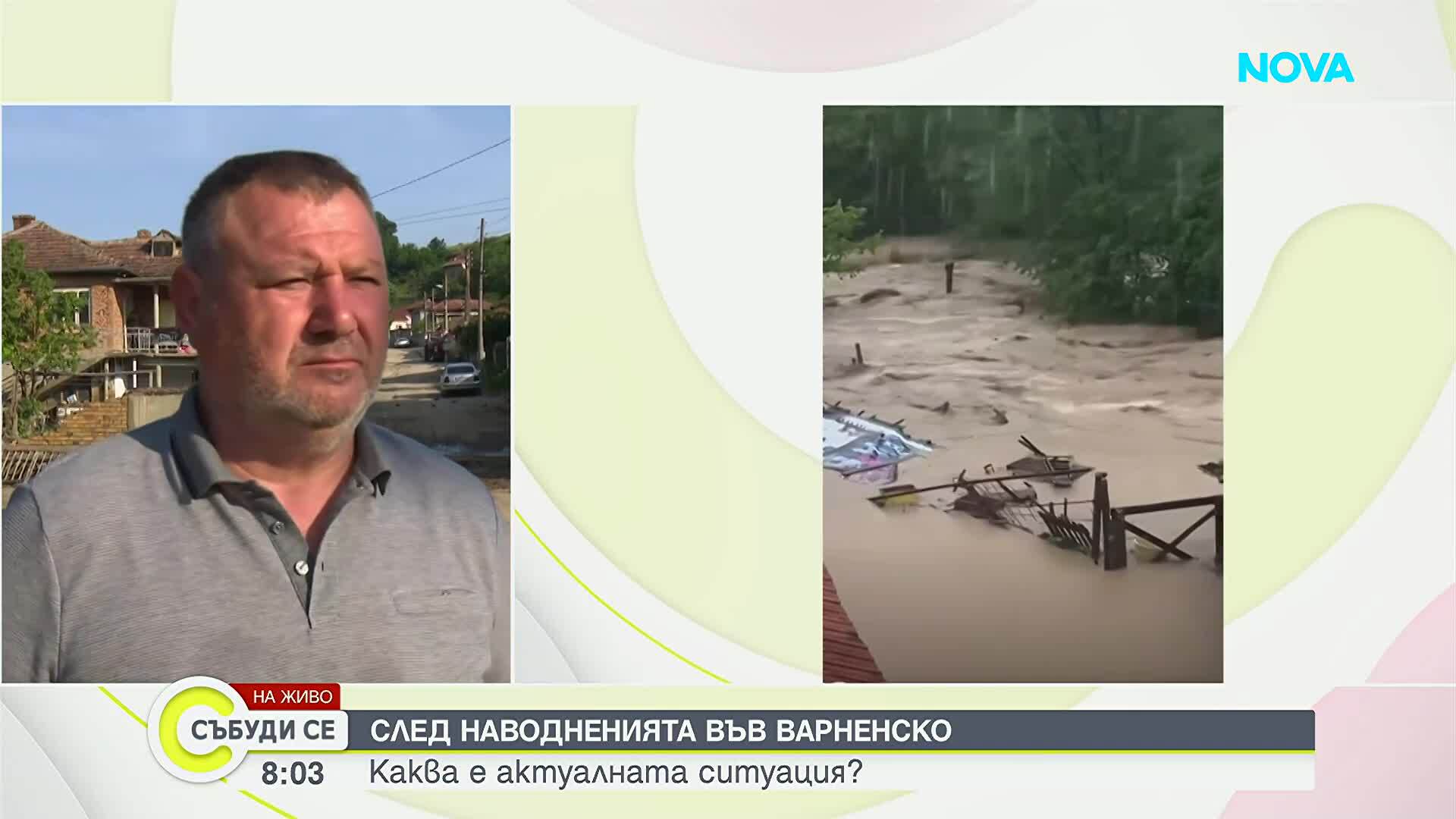 Какво е състоянието след наводнението в село Медовец