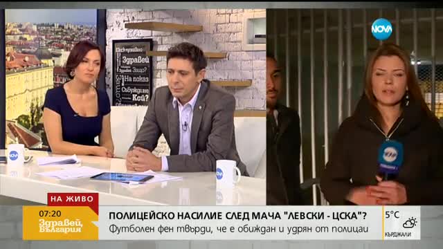 Футболен фен: Полицаи бе биха и заплашваха след мача „Левски” - ЦСКА