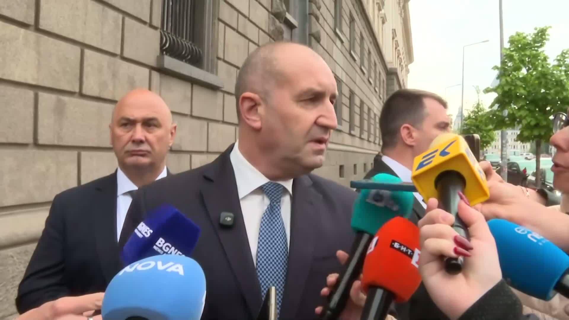 Радев подчерта, че правителството ще започне с „детайлен анализ на финансовото състояние на държавата“