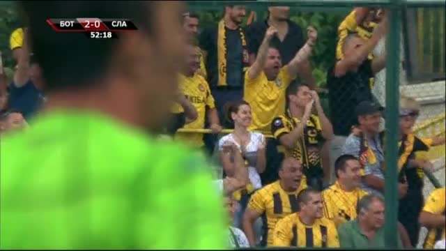ВИДЕО: Вижте гола на Балтанов - 2:0 за Ботев срещу Славия
