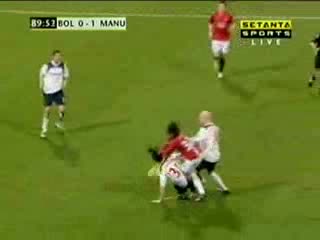 Bolton Wanderers - Manchester United 0-1    17.01.2009. Гол на Бербатов