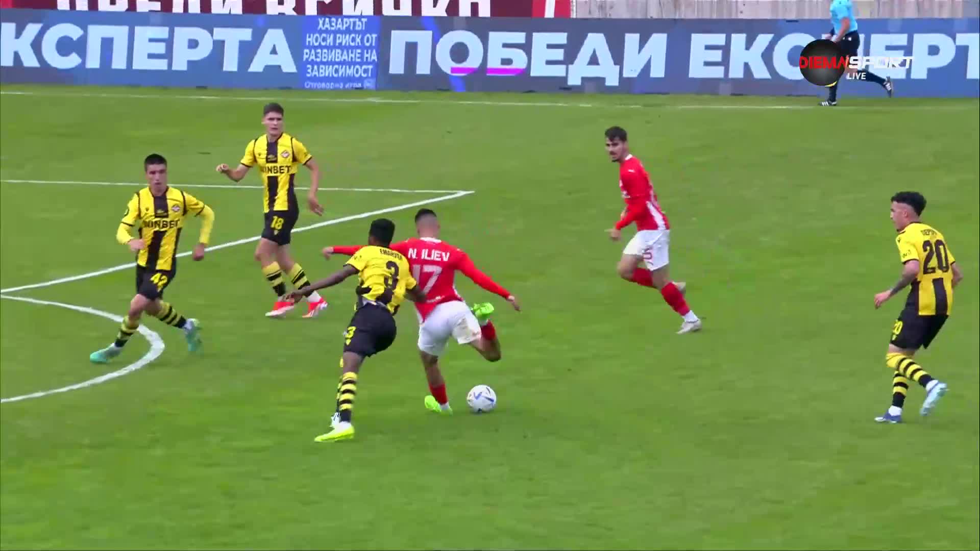 ЦСКА 1948 – Ботев Пловдив 0:0 /първо полувреме/
