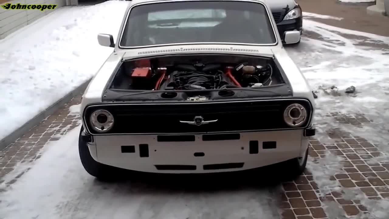 Газ 24 Волга V8 c двигател Bmw