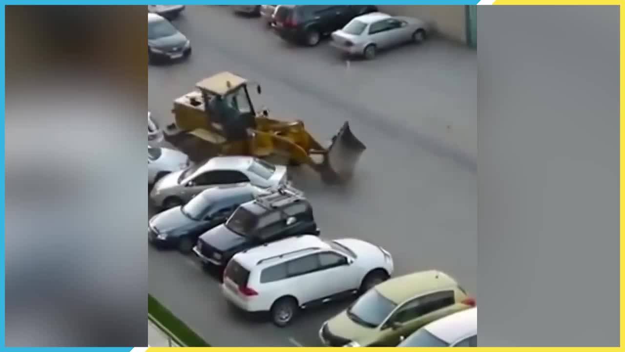 Руски джигити издивяват на пътя