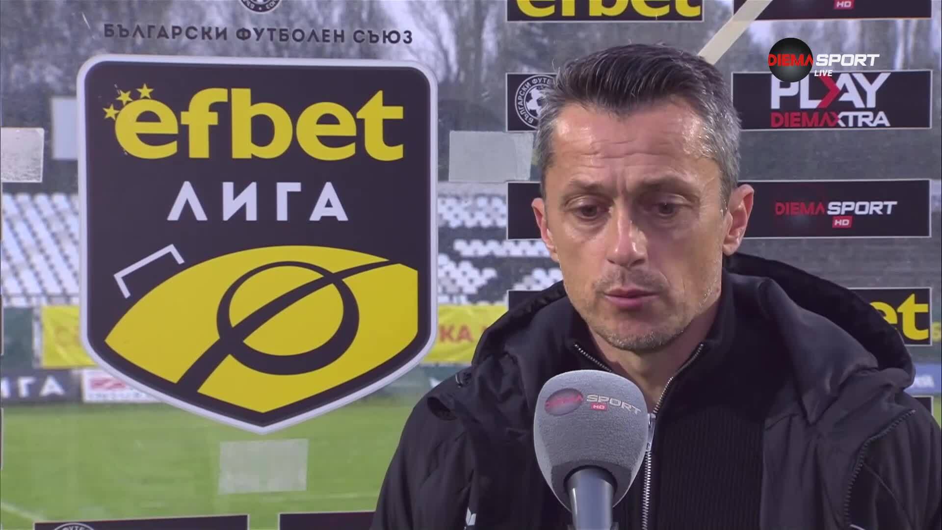 Христо Янев след Славия - Ботев Враца