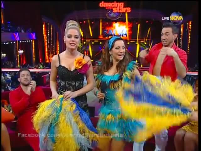 Dancing Stars - Александра Жекова и Симеон Тимов салса (15.04.2014г.)