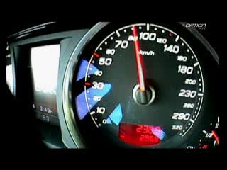 шомахер дига 290 kmh с Audi Rs6