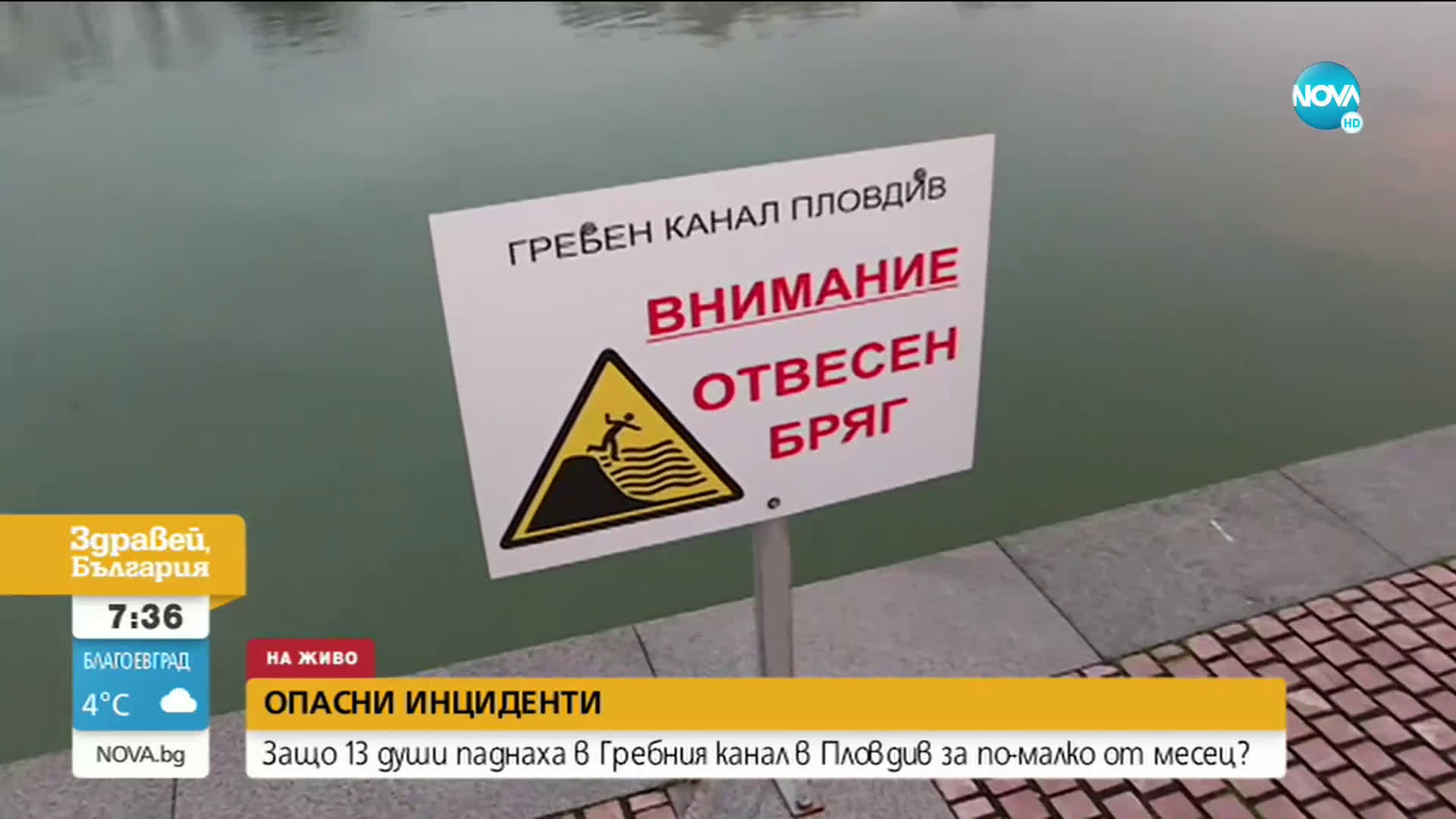 13 души паднаха в Гребния канал в Пловдив за по-малко от месец