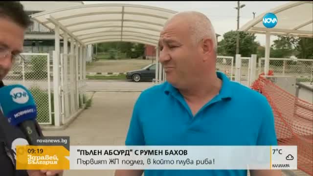 "Пълен абсурд” : Първият ЖП подлез, в който плува риба