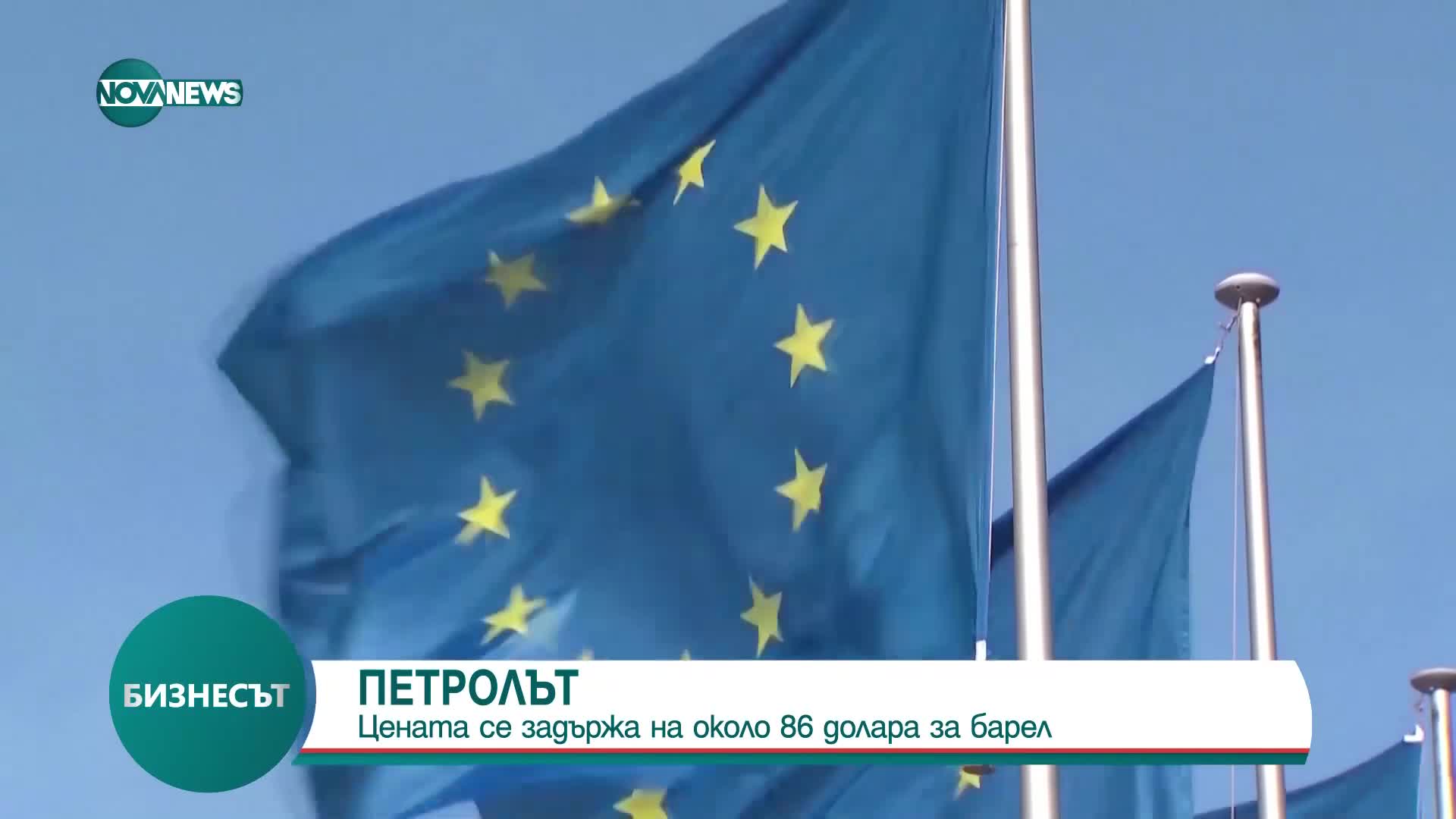 Цената на петрола се задържа на около 86 долара за барел