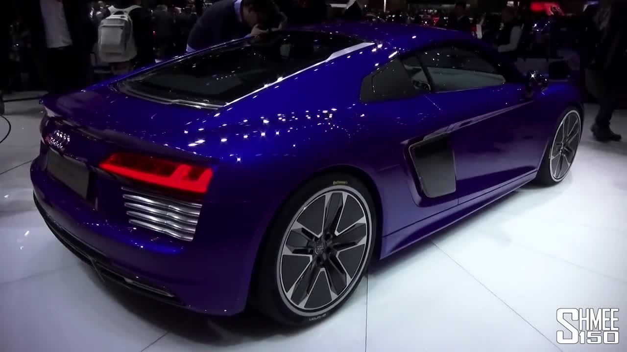 Първи поглед над Audi R8 e-tron - Женева 2015