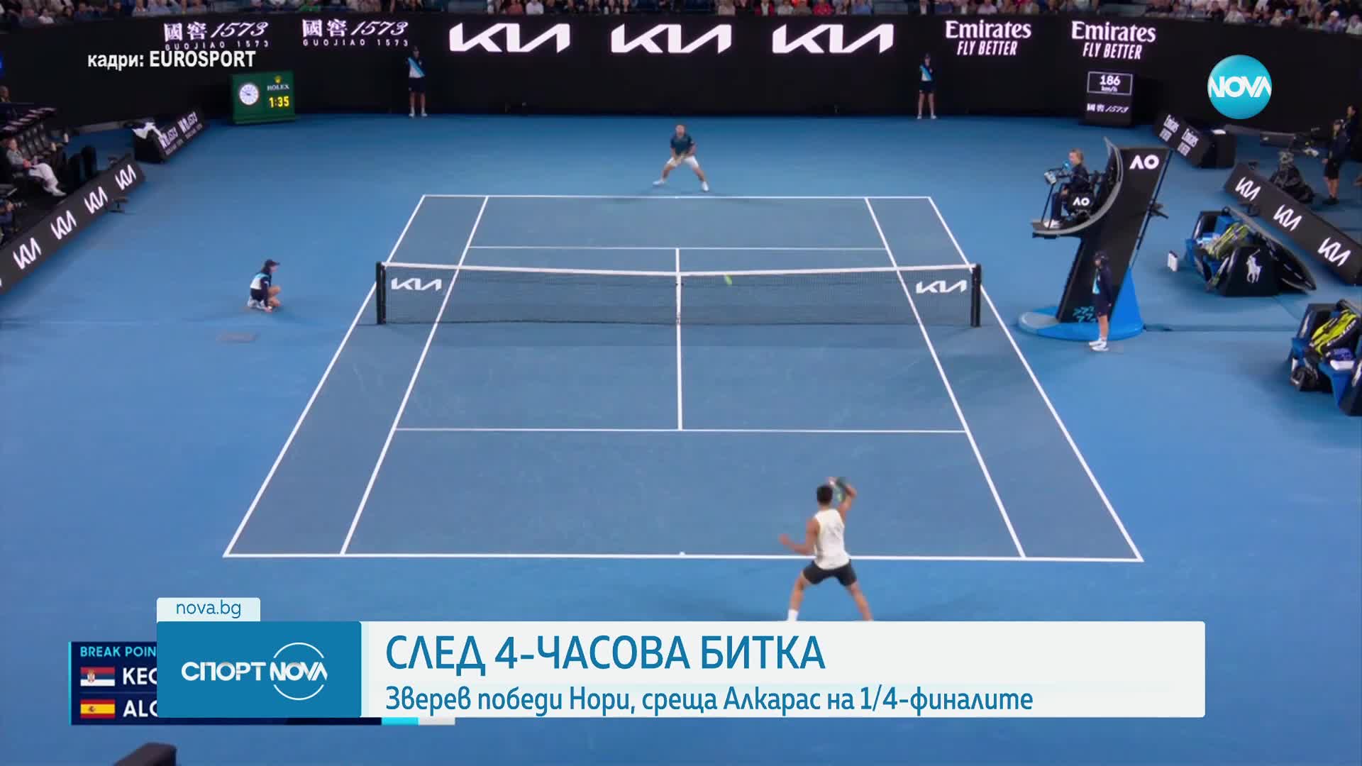 Ясни са всички 1/4 финалисти на Australian Open