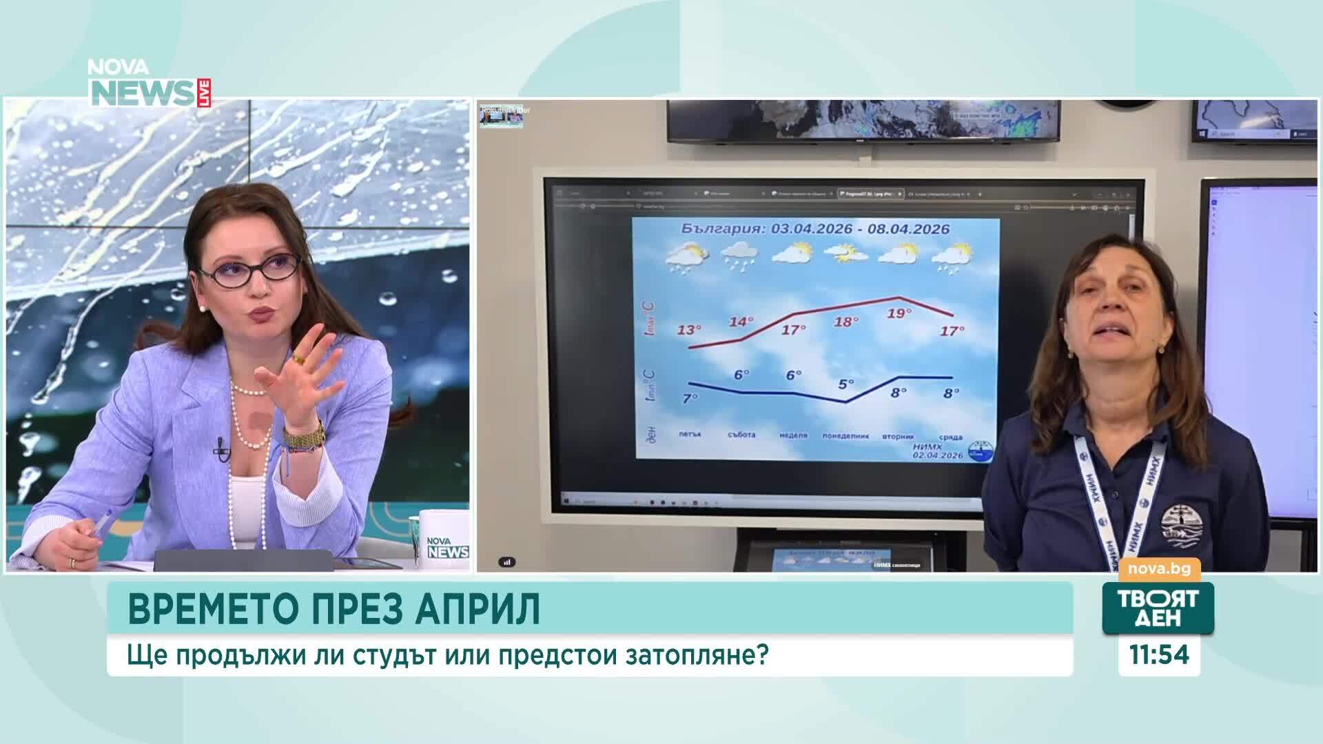 НИМХ: Очакват ни валежи