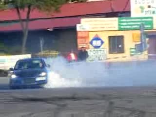 Mitsubishi Lancer Evo Viii burnout