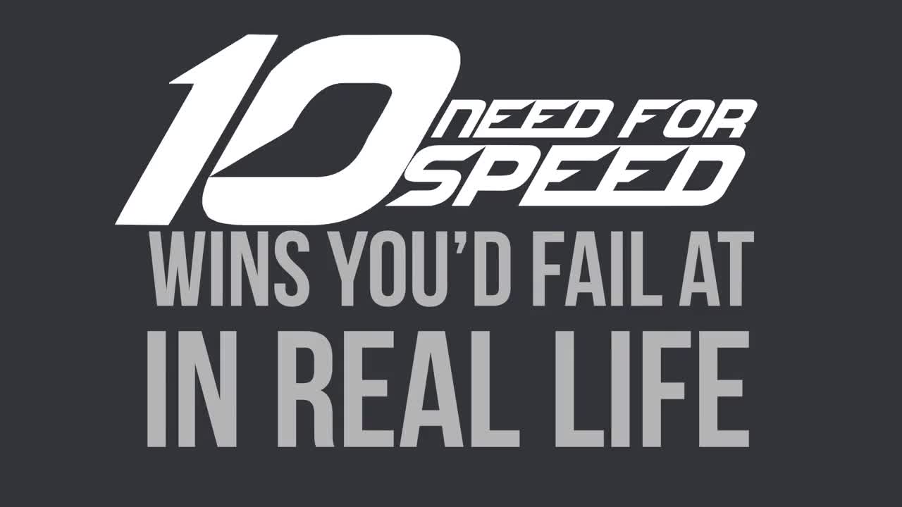 10 Ситуации от Need For Speed при които бихте се провалили в реалния живот