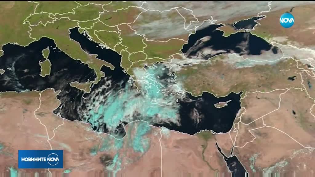 Силен средиземноморски циклон ще връхлети тази нощ Гърция