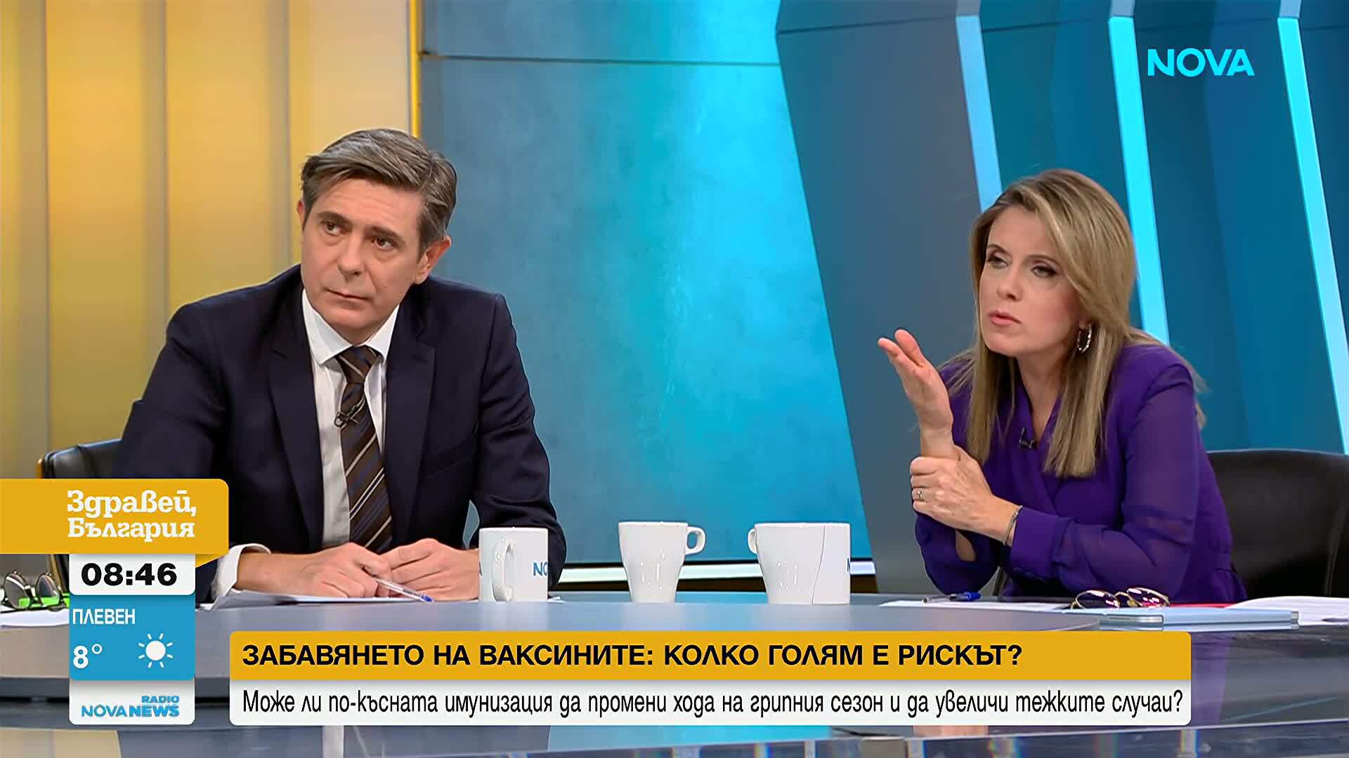 Проф. Ива Христова: Дори ваксините да закъснеят, предишната имунизация ни дава базисна защита