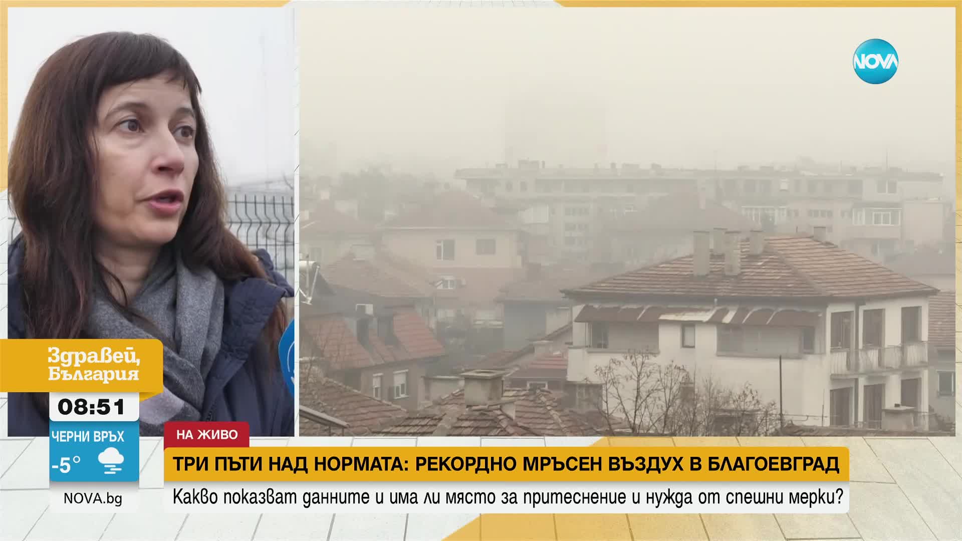 Колко мръсен е въздухът в Благоевград и има ли повод за притеснение у гражданите