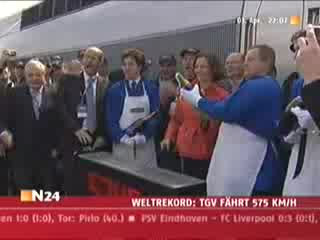 Tgv V150 - Рекорд На Гинес 575 Kmh