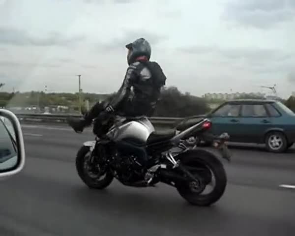 Този пич не го слуша главата