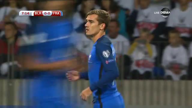 Беларус - Франция 0:0 /полувреме/