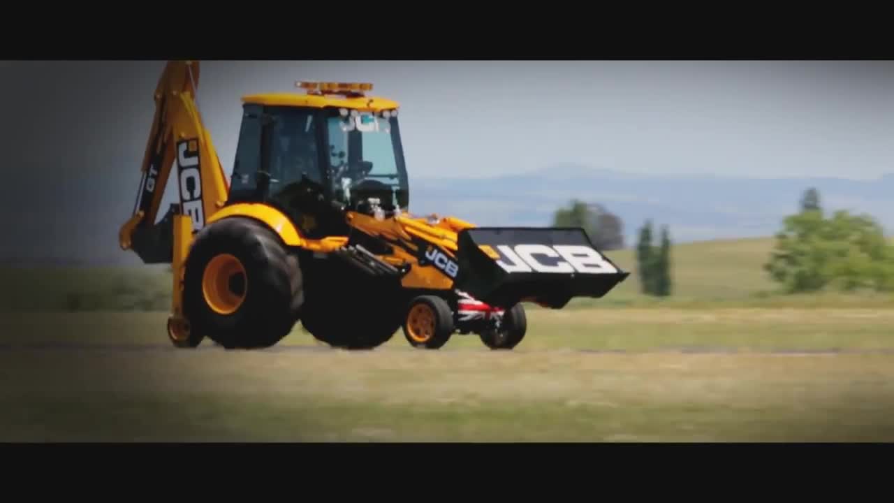 Най-бързия багер на планетата! Jcb Gt