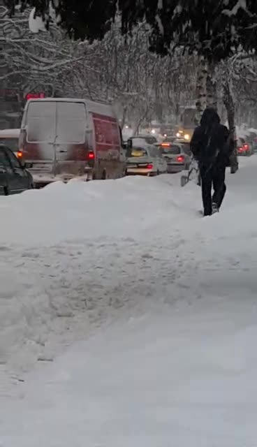 Липса на снегопочистване в Горна Оряховица