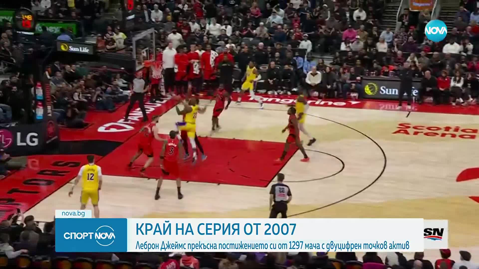 Серията на Леброн Джеймс приключи
