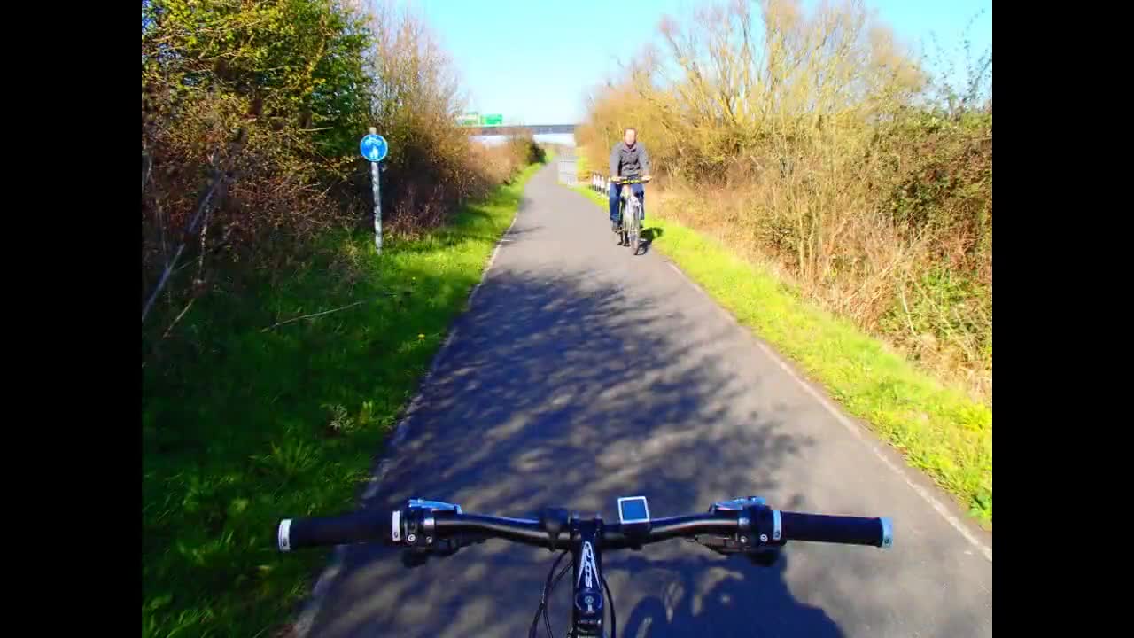 Едно Свежо Пролетно Каране с Колело в Англия от град Southampton до Chichester ( 120км. преход )