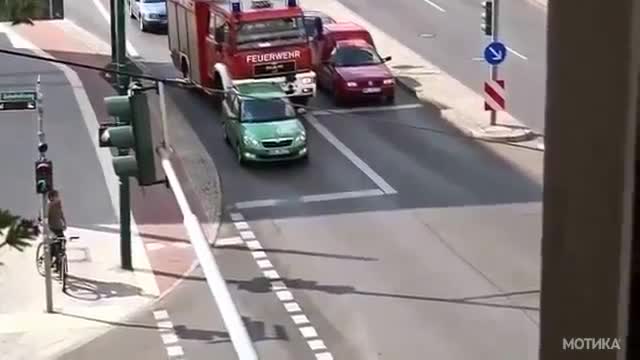 Шофьор отказва да даде предимство