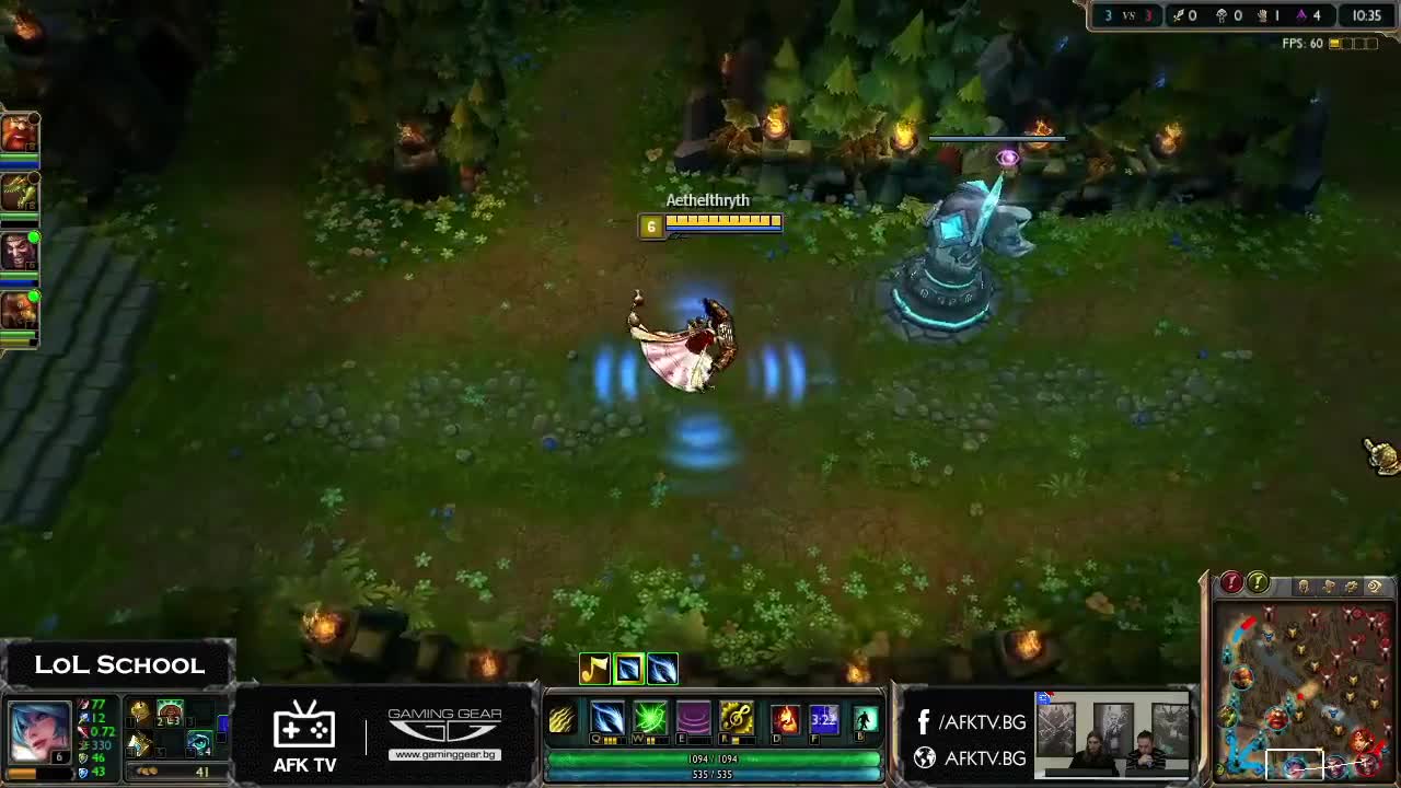 >Lol school: Sona с Aethelthryth игра - Afktv епизод 49