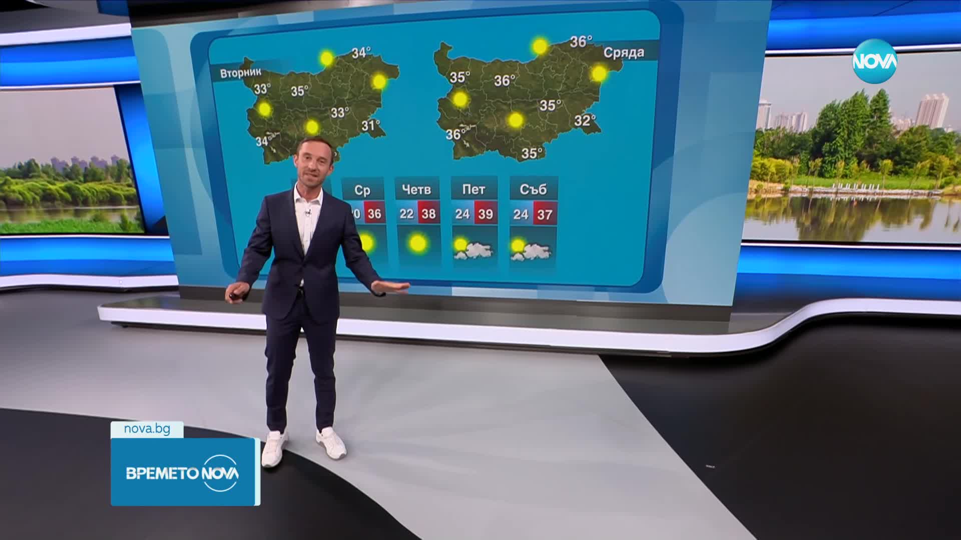 Прогноза за времето (10.07.2023 - обедна)