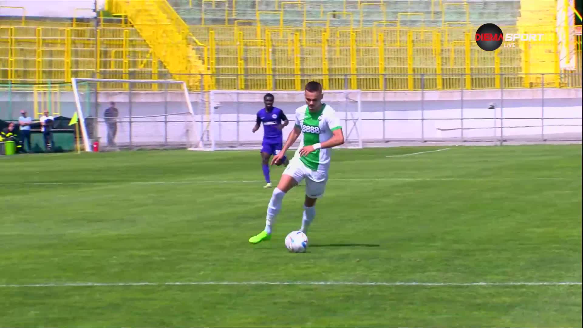 Пирин - Етър 1:0 /първо полувреме/