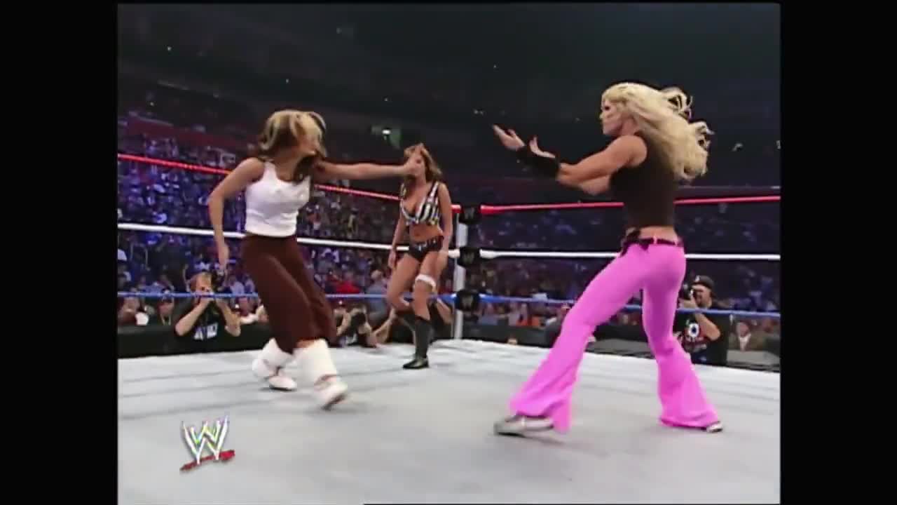 Melina Vs. Torrie Wilson | The Great American Bash Jul. 24th. 2005 Vbox7