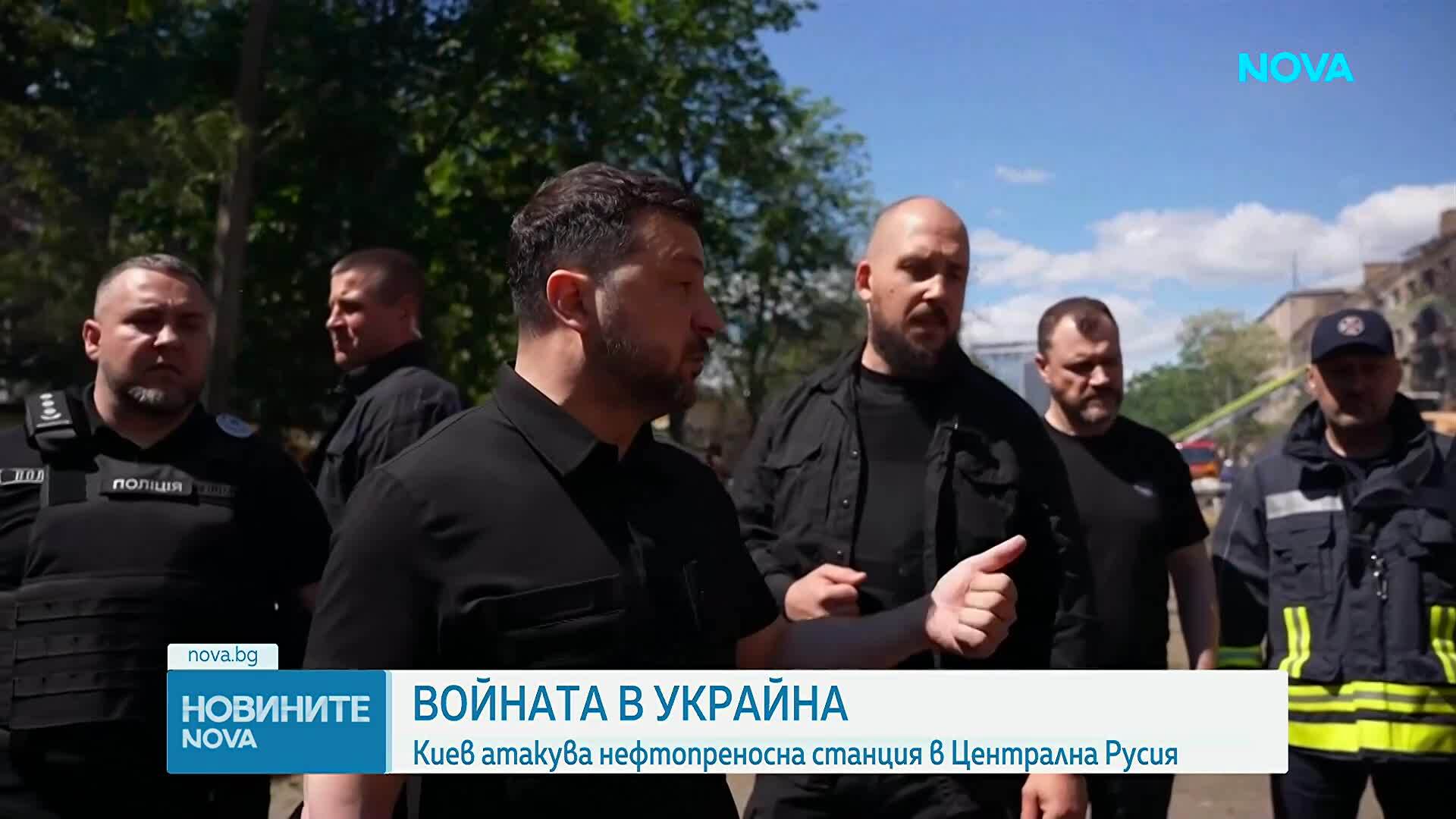 Ответни удари след масирани атаки в Украйна