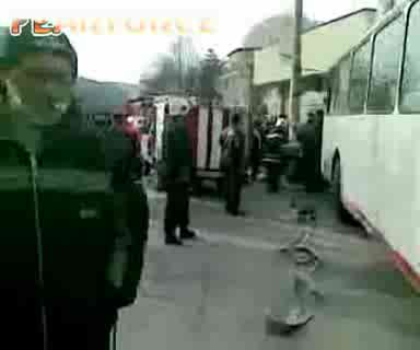 Кадри От Зверската Катастрофа В Пловдив(29.12.2008г)