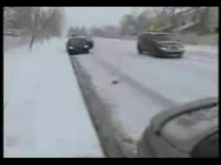 Верижна Катастрофа На Сняг