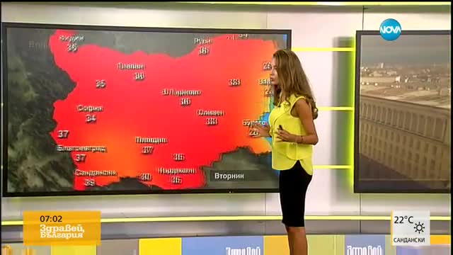 Прогноза за времето (11.07.2017 - сутрешна)
