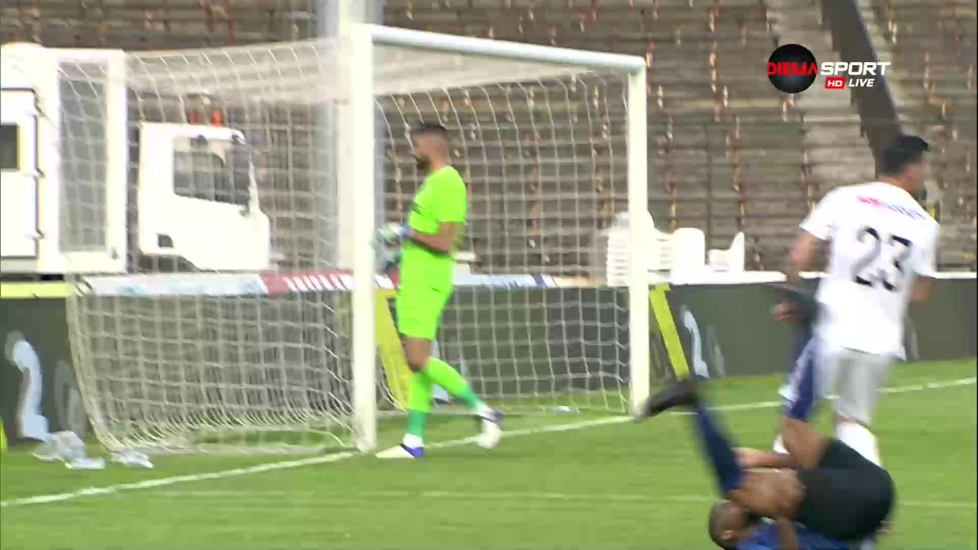 Славия - Черно море 0:0 /първо полувреме/