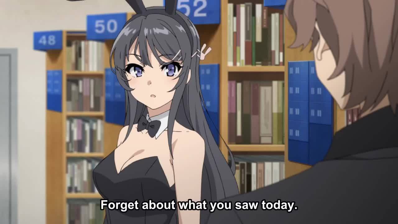 Seishun Buta Yarou wa Bunny Girl Senpai no Yume wo Minai Episode 1