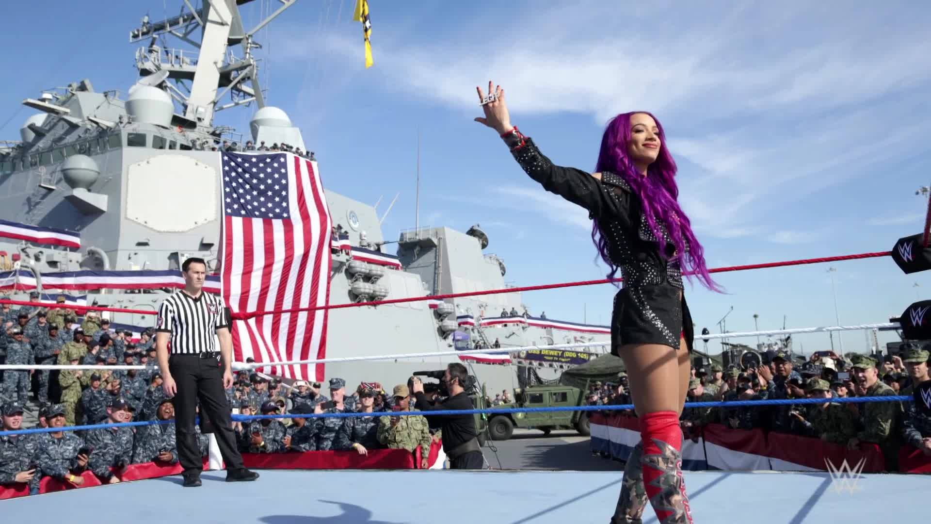 WWE на гости на Американската армия