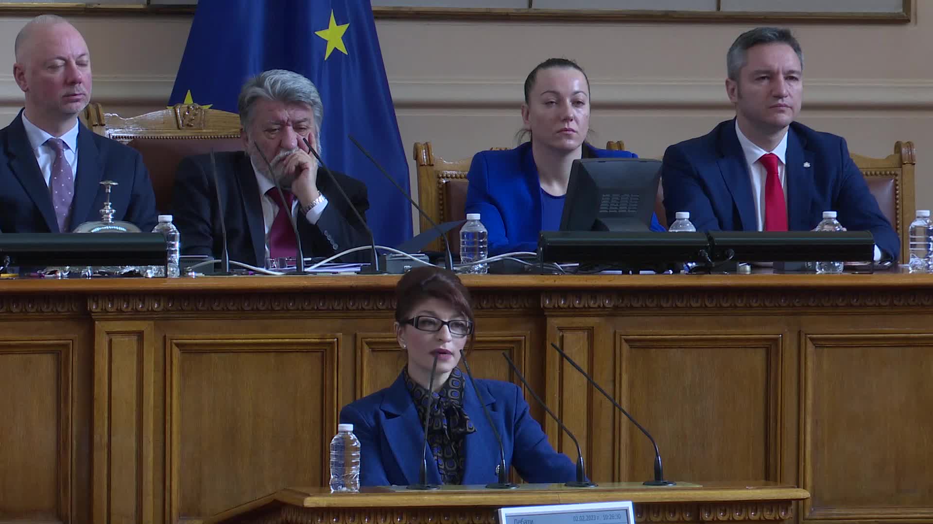 ГЕРБ-СДС с декларация в Народното събрание